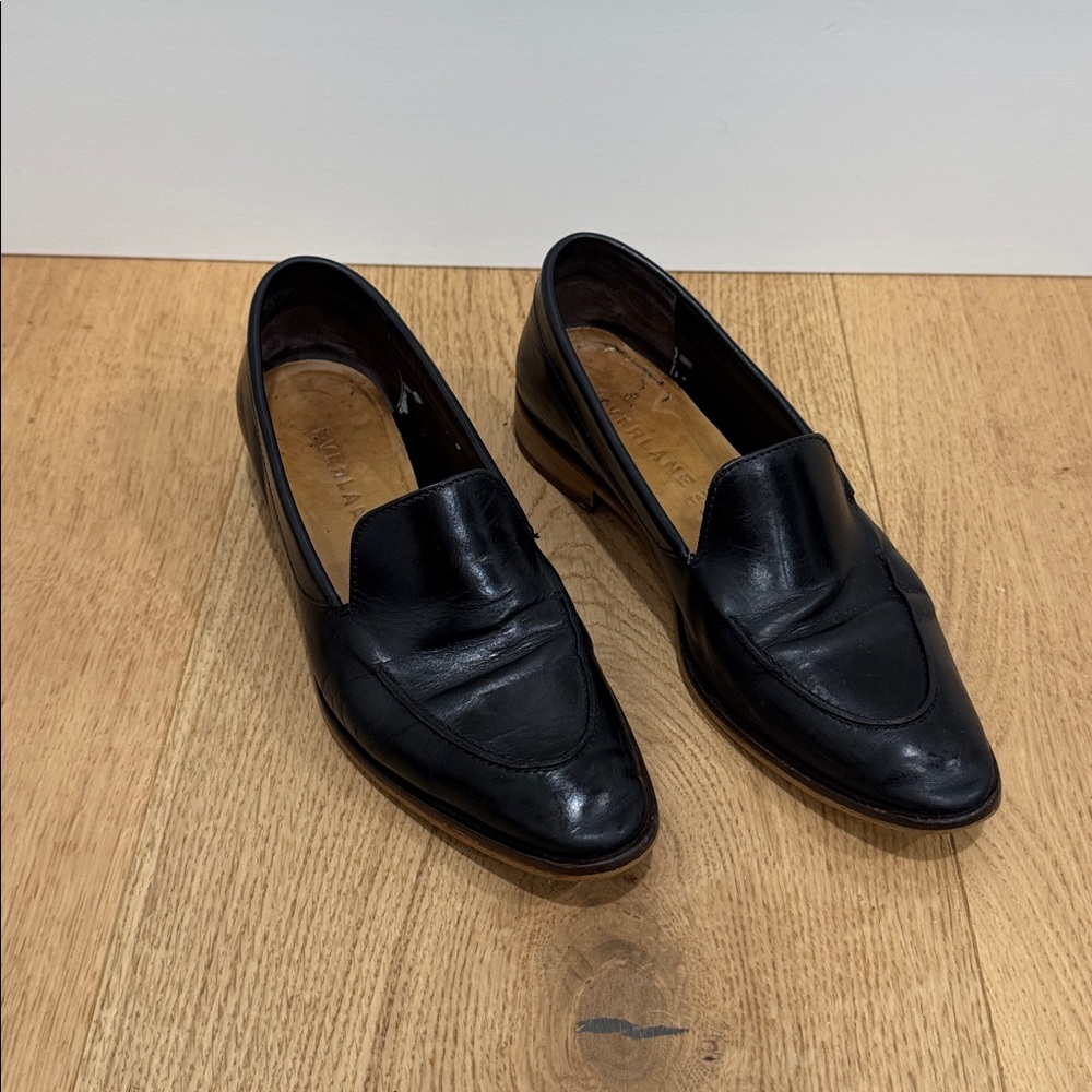 Everlane Modern Loafer Black leather Sz 7.5